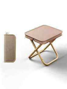 Outdoor Foldable Chair, Portable Small Stool Suitable For Camping, Travel, Fishing, Adjustable Zipper Design - One Size Fits All - View 13