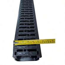 6 MeterAston BS Drainage Channel Driveway & Patios 6mtr Plastic Grating Channel +Free Accessories - PACK OF 6MTR - View 3