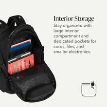Mochila para Portátil SWISSGEAR 5358 ScanSmart - Negro (Sigilo Negro) - Ver 6