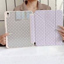 1pc Polka Dot Dual-Sided Tablet Case Compatible With IPad Pro 11/ 10th Generation 10.9-Inch 2022 Smart Case/ Air 13(M3 2025)/ Air 11(M3 2025)/ Air 11(M3 2025)/ 11(A16 2025)/Compatible With Galaxy Tab S10+/S9/A9,Compatible With Samsung Galaxy A9/S9/S7/S18+,Compatible With Huawei Matepad - Multicolor - View 8