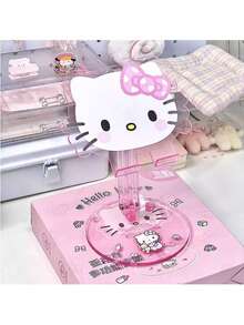 SANRIO New Hello Kitty Phone Stand, Slouchy Multi-Function DIY Adjustable Desktop Support Stand, Suitable For Watching TV Programs, Perfect Birthday And Christmas Gift (Only Applicable To Phone Stand) - A - View 4