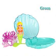 Mermaid Pool Toys For Kids, Transparent Shell Mermaid, Summer Pool Party Gift, Beach Toy, Pool Toy, Bath Toy - Multicolor - View 7
