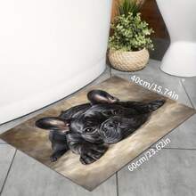 1pc Kitchen Floor Mat, Polyester Drainage Mat, Door Mat, Floor Mat, Suitable For Bedroom, Kitchen, Living Room, Entrance, Balcony, Home Decor, Coffee Shop, Bar, Holiday, Party, Holiday Gift, Foot Mat, Pet Mat, Bathroom Decor, Room Decor, Kitchen Decor - Multicolor - View 9