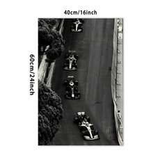 F1 Racing Posters, Black-And-White Home Decor, Hamilton, Wall Art Posters, Gifts For F1 Fans, Boys' Bedroom Decor, Canvas Art - No Frame - View 14