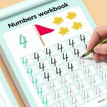 Dot Matrix Tracing Handwriting Practice Book, Numbers 0-100 Practice Book, Red-Line Tracing Pen Control Handwriting Workbook - 數位本 - 查看 4