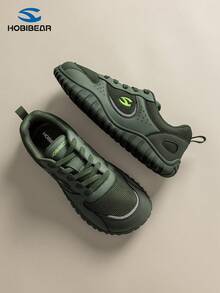 HOBIBEAR 2026 New Women's Low-Top Lace-Up All-Season Fashion Casual Shoes, Comfortable Breathable Running Shoes (Runs Small, Recommend One Size Up For Wide Feet), Women's Casual Sports Shoes - Green - View 6