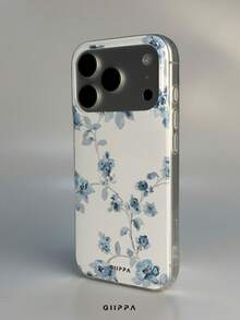 GIIPPA 1件碎花圖案設計手機殼，適用於Phone 17 Pro Max，兼容Phone 16 Pro Max、15 Pro Max、14 Pro Max，韓系高端時尚趣味手機殼，兼容11/12/13/14/15/16 Pro Max Plus，優雅設計男女皆宜，聖誕節、情人節、復活節、婚禮季與生日送女友的完美禮物！ - 彩色 - 查看 4