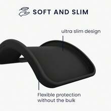 For Galaxy A56 5G Case, With Camera Protection, Slim Shockproof Flexible Black Matt Soft Silicone Protective Phone Case Cover - Black - View 7