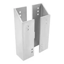 Silver Aluminum Alloy Short Transom Fix Jack Plate 4 Inch Rear Shift Outboard Bracket For Propeller To Waterjet Conversion Fits  PARSUN HIDEA 60HP And Below Boats, Set Of 2 - A - View 8