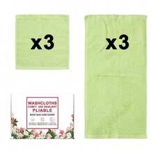 Juego de Toallas y Paños de Limpieza 4/6/8/20 Paquete, Paños de Microfibra Altamente Absorbentes y Suaves al Tacto, Paños de Limpieza Multiusos & Toallas de Mano para Baño, Hotel, Spa y Gimnasio, 10x10 Pulgadas, Multicolor - Multicolor - Ver 25