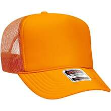 Otto - Gorro de Camionero de Malla con 5 Paneles Frontales de Espuma de poliéster - Ryl/Blanco/Ryl - Ver 32