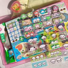 Cute Little Animal 3D Epoxy Stickers, Kawaii Cartoon Panda Character Bubble Sticker Sheet For Journal Scrapbook Decor - Multicolor - View 4