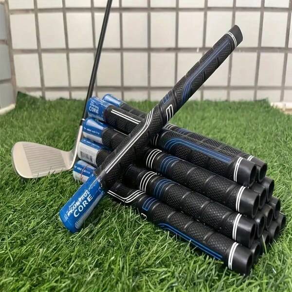 Wrap Golf Grips Set Of 10-Soft Feeling And High Traction,Anti-Slip,All Weather Golf Club Grips.