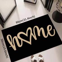 1pc Kitchen Floor Mat Door Mat Polyester Absorbent Non-Slip Mat Home Entrance Mat Kitchen Bathroom Foot Mat Living Room Bedroom Balcony Floor Mat Dirt-Hiding Quick-Drying Durable Mat Suitable For Coffee Shop Bar Holiday Party Home Decor Pet Mat - Multicolor - View 12