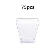 100/75/50/40/30/25/20/10pcs 60ml Dessert Cups, Party Dessert Cups, Suitable For Desserts, Sweets, Pudding, Cheesecake, Mousse, Cake Decoration, Reusable, Suitable For Parties, Gatherings, Birthday Parties, Weddings - Clear - View 16