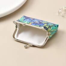 1PC Classic Oil Painting Coin Purse, Coin Bag, Mini Coin Pouch, Lightweight & Portable, Van Gogh - A - View 3