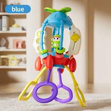1 Set Rocket-Shaped Baby Activity Toy, Pull String Sensory Toy With Colorful Sliding Balls, Baby Hand Training Toy, Baby Teething Rattle Ball, Ideal Gift - Multicolor - View 12
