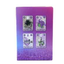 薰衣草 Lenormand 塔羅牌桌面桌遊 便攜式紙牌遊戲 趣味室內派對遊戲活動 適合成人遊戲之夜聚會社交活動 - Lavender Lenormand 薰衣草雷諾曼桌遊外貿爆款英文 - 查看 4