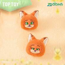 TOPTOY Series Plush Phone Back Clip Judy & Nick Blind Box Gift - Multicolor - View 4