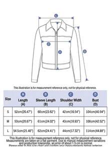 Women's Faux Suede Zip-Up Jacket, Collared, Solid Color, Casual Wear For School, Airport, Spring & Autumn - Yellowish Brown - View 6