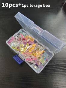Colorful Plastic Sewing Clips, Multi-Purpose Fabric Positioning Clips, Suitable For Quilting, Patchwork, Hemming, DIY Handicraft Sewing Machine Accessories - Multiple Styles - View 12
