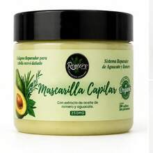 Avocado And Rosemary Hair Mask - Olive - View 1