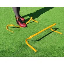 MONZÓ| Valla de Entrenamiento Indeformable| Irrompible| Obstáculos| Entrenamiento de Agilidad| Accesorio de Deporte| Vallas de Entrenamiento de Futbol| Fútbol| HIIT| - AMARILLO 5 PIEZAS - Ver 6