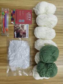 1pc/Set DIY Crochet Cat Sofa Armrest Storage Bag Knitting Kit (11 Colors Available, Not Finished Product, Requires Manual Crochet!!!), Suitable For Sofa Armrest Small Item Storage, Cat Sofa Armrest, Creative Home Decor DIY Material Kit, Home Storage Essential, Suitable For Beginners And Adult Craft Enthusiasts, Homemade Home Decor/Christmas Gift/New Year Gift/Valentine's Day Gift/Mother's Day Gift! - DIY Craft Kit - View 7
