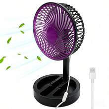 Portable Fans - グレーパープルにアップグレード - チェックする 2