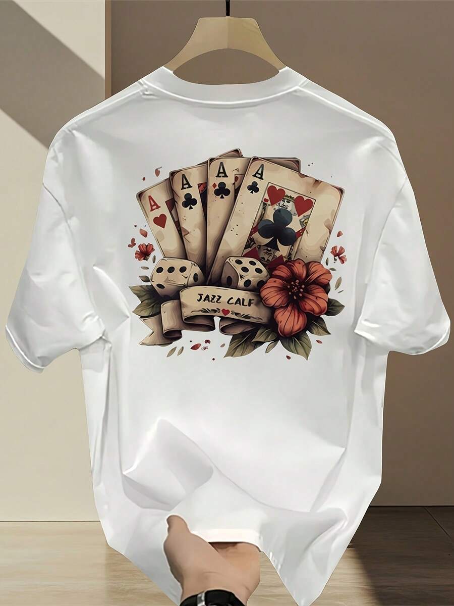 ChristmasMen's Heavyweight Cotton G.Hot Item - 白色 - 查看 1