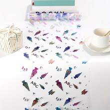 1pc 28*275cm Christmas Colorful Candy Pattern Decorative Table Runner, Suitable For Events, Parties, Weddings, Birthday Parties, Christmas, New Year, Thanksgiving, Halloween, Home Decor, Dining Table Scene Decoration - 28*275cm - View 1