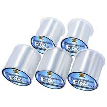 High-Strength And Wear-Resistant Monofilament Fishing Line 505M-552YDS Transparent Fluorocarbon Line, Fast Water Cutting, Anti-Curling, Durable Main Line 0.165mm-0.475mm, Multiple Models Available, Suitable For Various Fishing Scenes - White - View 3