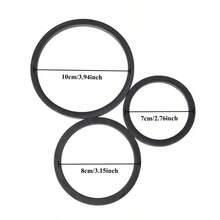 4pcs/Set Creative Floating Plant Ring Aquarium Landscaping Decoration Breeding Floating Plant Isolation Ring Traditional Fish Keeping Guppy Breathable And Light-Transmitting Hole - A - View 2