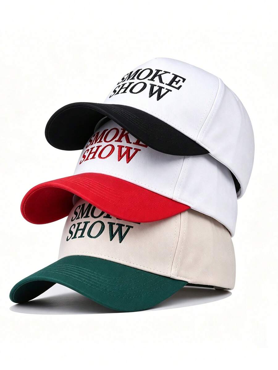 1pc Unisex Baseball Cap, Casual Letter Print Duck Bill Hat For Spring And Autumn, Suitable For Daily Wear, Outdoor Travel, Hiking, Climbing And Skiing - Style 6 - View 1