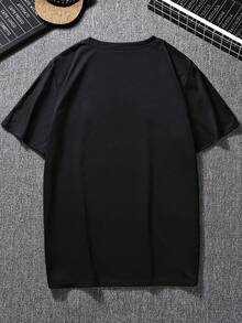 Men T-Shirts - Black - View 2