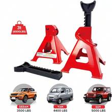 2Pcs Axle Stands FloorJack Heavy Duty Lifting 3 Ton Capacity Stand Car Caravan - 280-415mm - View 10