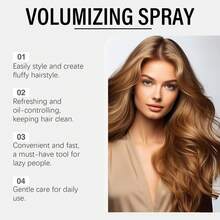 Hoegoa Volumizing Hair Spray, Lazy Oil Eliminator, Refreshing And Long-Lasting Style, Leave-In Spray - Apple - View 3