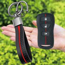 3 / 4 Buttons Keychain Car Key Cover Case Fob For Sentra Armada Altima Maxima Infiniti FX35 EX35 FX45 QX56 G35 M45 I35 - black - View 5