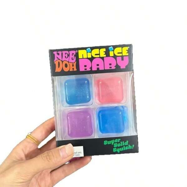 4pcs/Set - 2026 New Exquisite Ice Cube Shaped Sensory Toys Stress Relief Fidget Toys - Hot-Selling Original - Perfect Gift - Birthday Gift - Ideal Gift - Surprise Gift - Holiday Gift - Best Gift - Gift - Christmas Gift - Exquisite Gift For Game Lovers - Gift