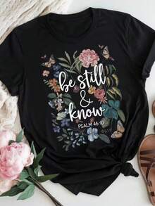A Short-Sleeved Men'S T-Shirt Designed For, Featuring A Loose Fit And A Summer Korean Style. Available In S, It Is Suitable For Middle-Aged Men, Styli - Black - View 1