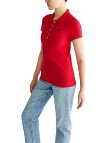 Aero Solid A87 Polo para Mujer - Morado fucsia - Ver 3