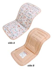1 pieza Cojín cómodo para silla de paseo de bebé, almohadilla reversible para trona - Multicolor - Ver 18