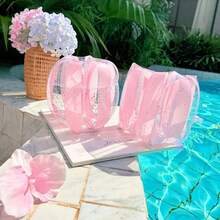 2pcs PVC Inflatable Arm Floats, Striped Swimming Pool Arm Sleeves, Swimming Float, Adult Water Sports Learning, Swimming Training, Summer Beach Party, Travel Essential, Pool Float - Multicolor - View 16