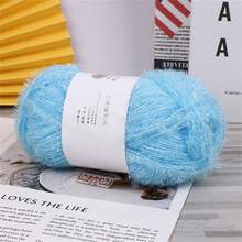 50g Glass Fiber Yarn DIY Shiny Metallic Gold Yarn For Knitting Dishcloths, Handmade Bags, Dolls And Decoration - 50g Glass Fiber - View 28