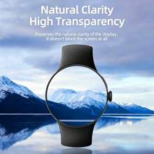 5pcs 3D Curved High Definition Screen Protector Film, Compatible With Google Pixel Watch 3 (41mm/45mm), Made Of TPU Soft Film (Non-Glass), Smooth Touch, High Transparency, Full Coverage Without Bubbles - 5pcs for Pixel Watch 3-41mm - View 5