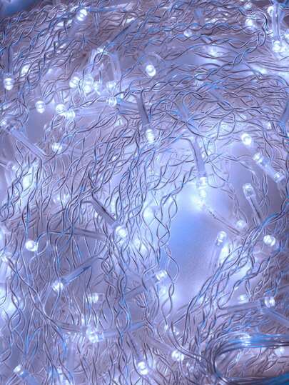 4M/6M/12M Icicle String Lights LED Curtain Fairy Lights Christmas Garland Outdoor For Birthday New Year Garden Party Patio Wedding Holiday Terrace Decoration