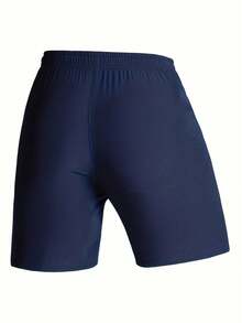3PCS Men's Sports Shorts With Secure Zipper Pockets - Loose Mid-Waist Fitness Pants Suitable For Outdoor And Casual Wear - Multicolor - View 4