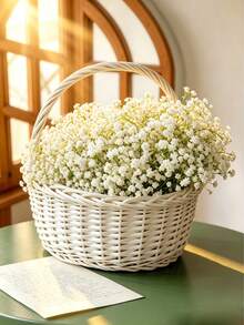 40 piezas/20 piezas/10 piezas/1 pieza Flores artificiales de aliento de bebé blanco, sueltas, adecuadas para decoración del hogar, decoración de mesa, arreglo floral DIY, boda, decoración de jardín, boda, ramo, decoración de jarrón, fiesta del Día de San Valentín, habitación, decoración de sala de estar, decoración de otoño - Blanco - Ver 5