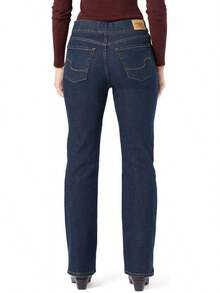 Signature by  Strauss & Co. Gold Label Corte de Bota Totalmente Moldeador Jeans Mujer - Point Bonita 5d - Ver 3