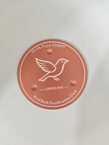 1pc Outdoor Pure Copper Bird Bath - Natural Pond Purification System With 3-Point Stable Base, Made Of Durable 0.6mm Copper For Water Disinfection, Suitable For Ponds Or Water Features (Applicable To Swimming Pools And Fountains) - Multicolor - View 10